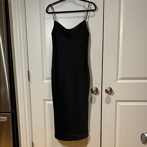 Banana Republic Classic Black Midi Dress